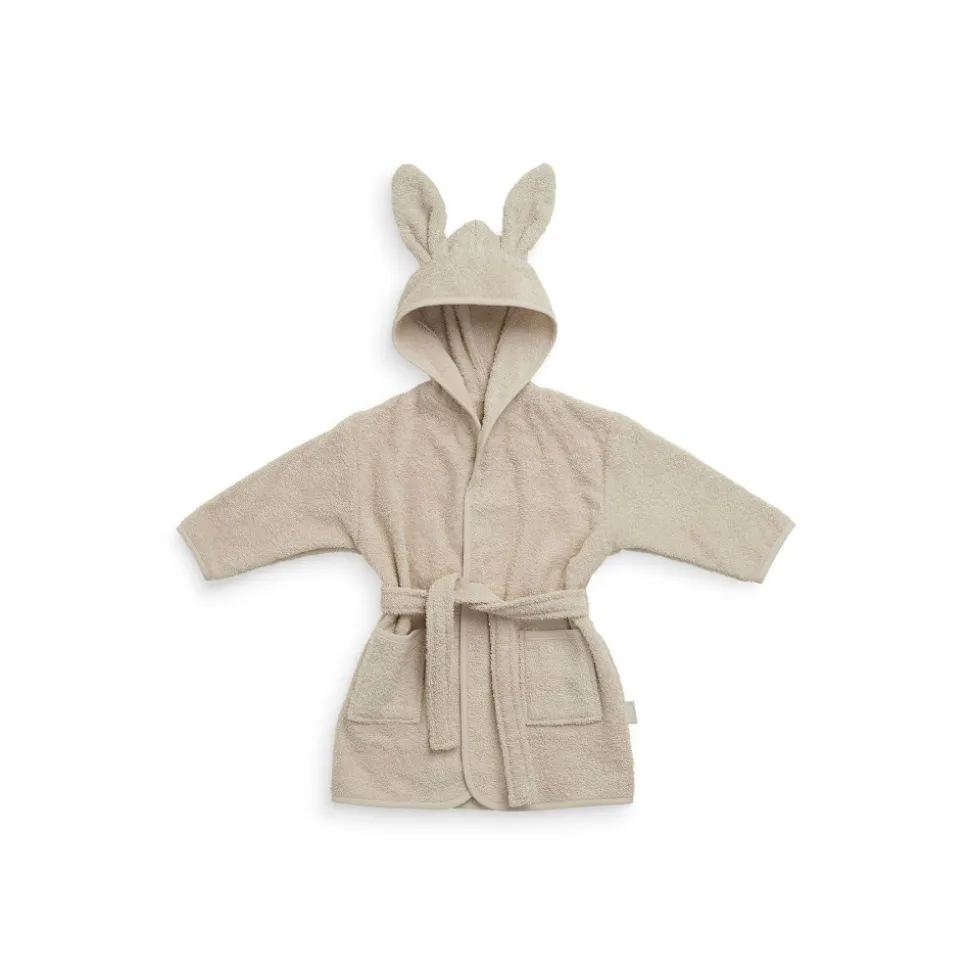 Peignoir enfant éponge 3-4 ans nougat