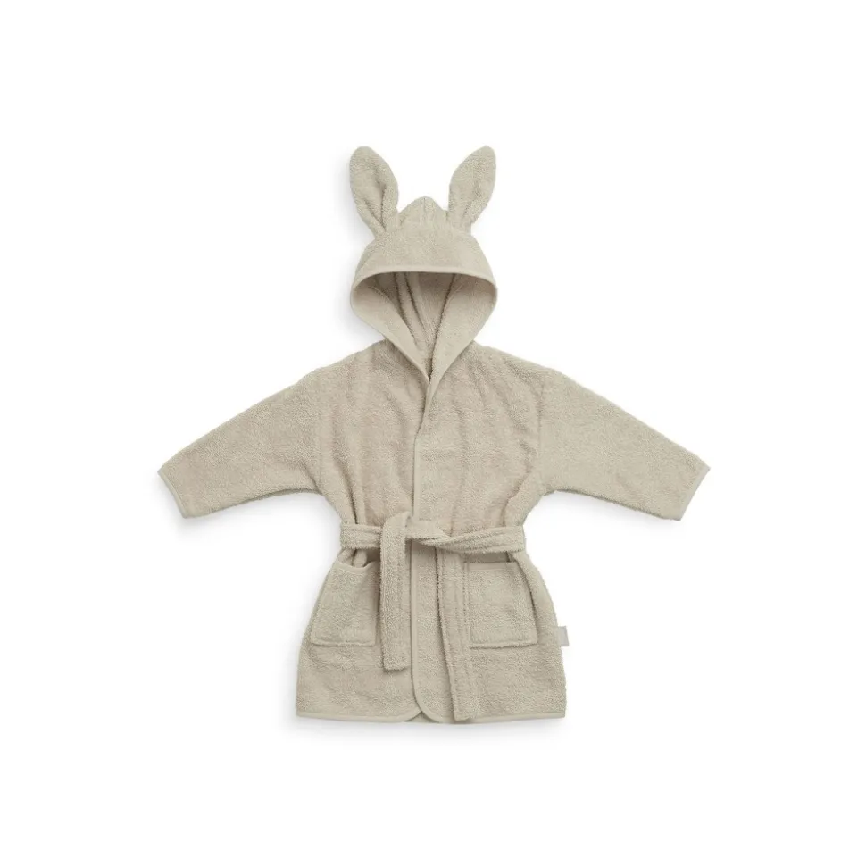 Peignoir enfant éponge 1-2 ans nougat