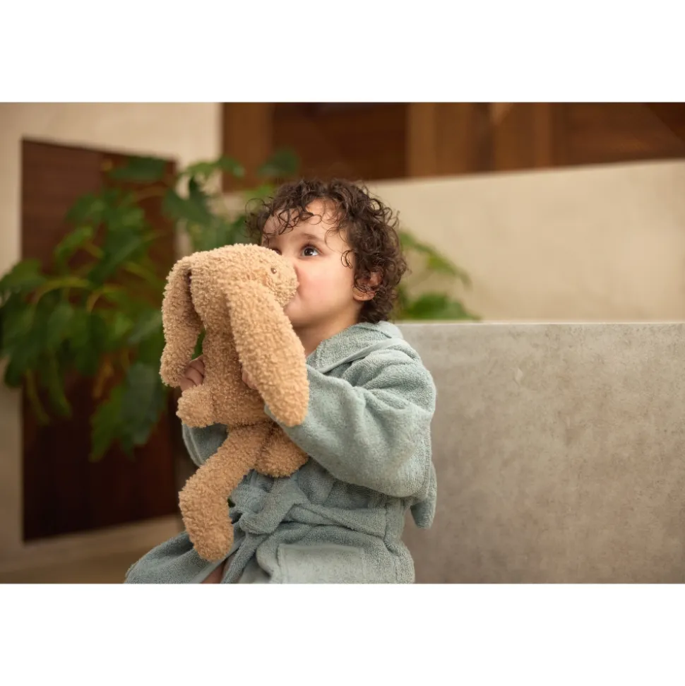 Peignoir enfant éponge 1-2 ans sea green