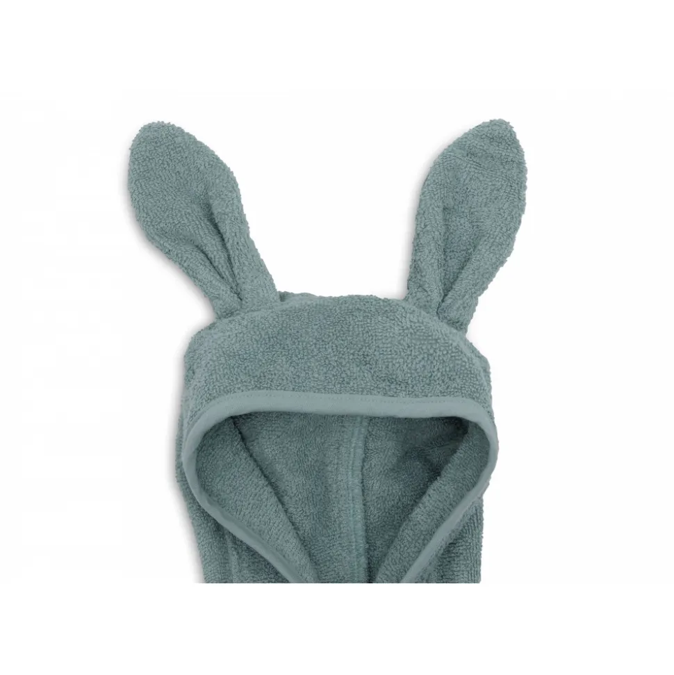 Peignoir enfant éponge 1-2 ans sea green