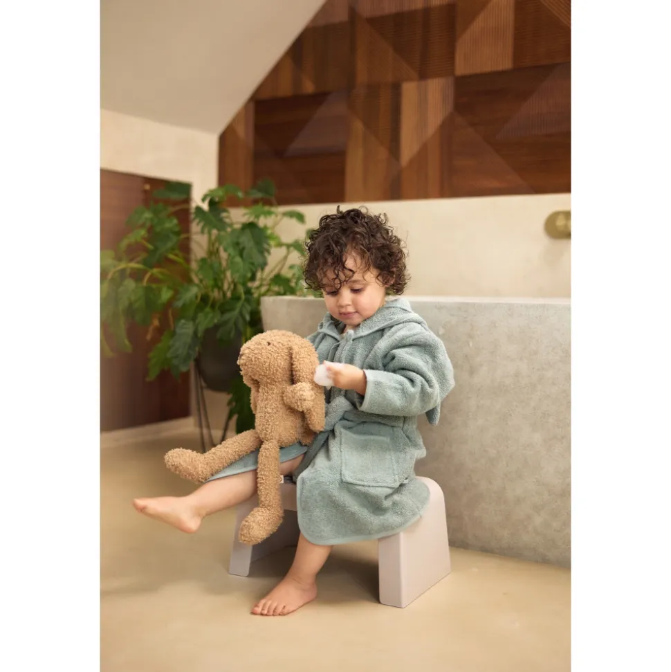 Peignoir enfant éponge 1-2 ans sea green