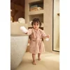 Peignoir enfant éponge 3-4 ans wild rose
