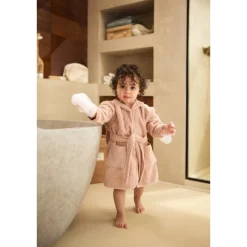 Peignoir enfant éponge 1-2 ans wild rose
