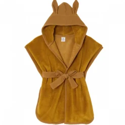 Peignoir éponge 2-4 ans havane