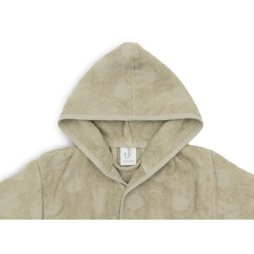 Peignoir éponge 1-2 ans miffy jacquard olive