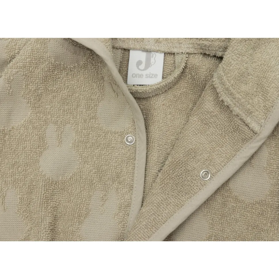 Peignoir éponge 1-2 ans miffy jacquard olive