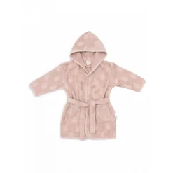 Peignoir éponge 1-2 ans miffy jacquard wild rose