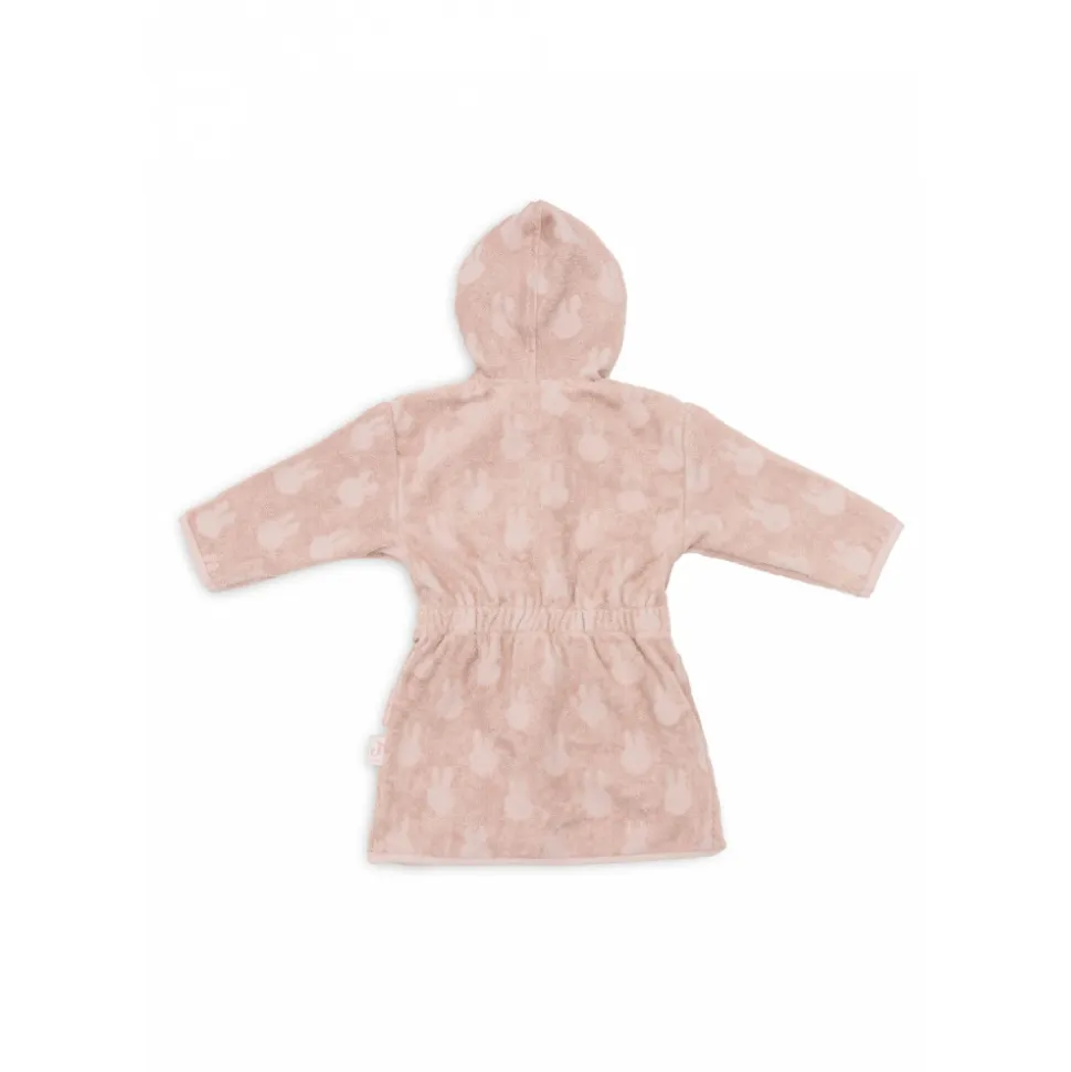 Peignoir éponge 1-2 ans miffy jacquard wild rose
