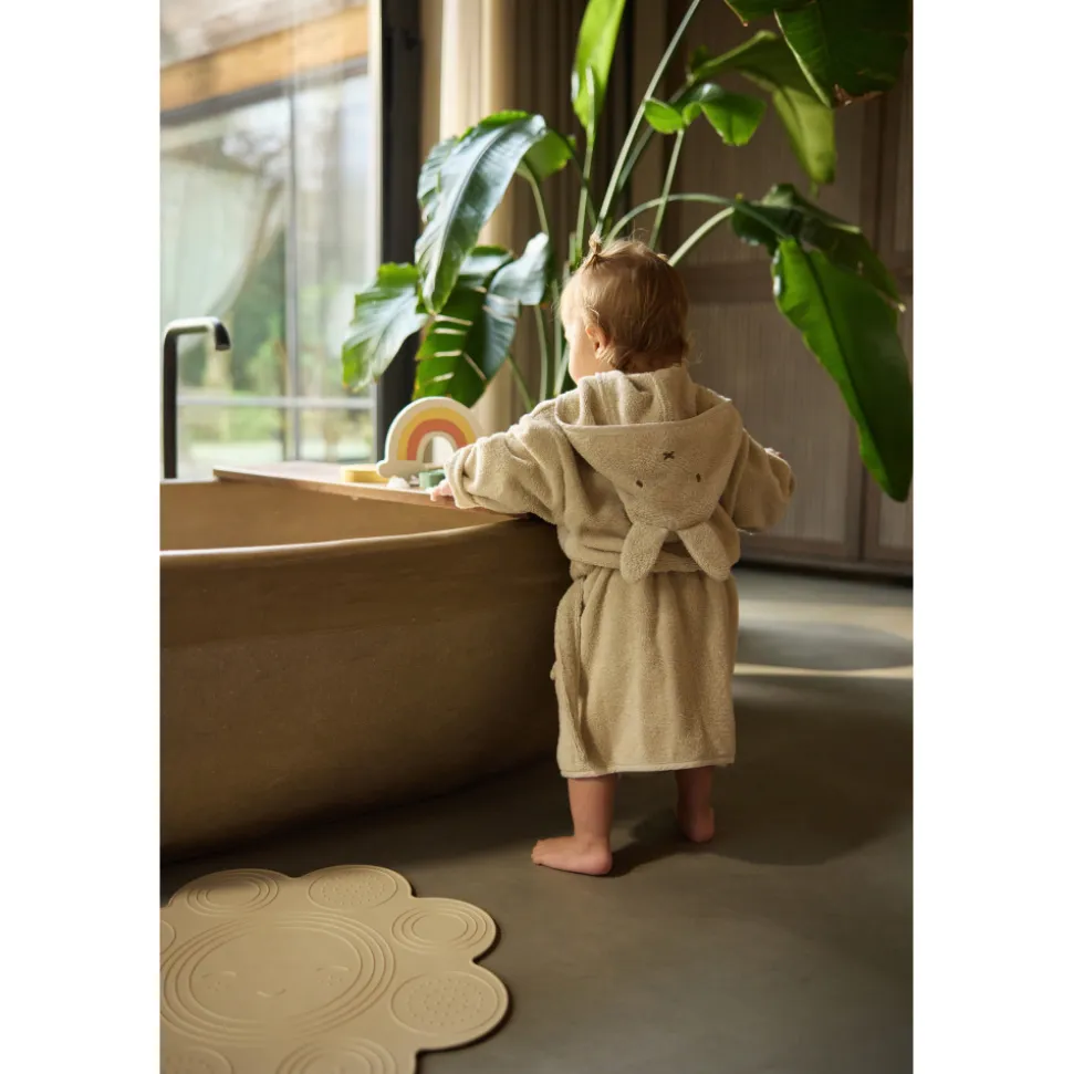 Peignoir éponge 1-2 ans miffy warm sand