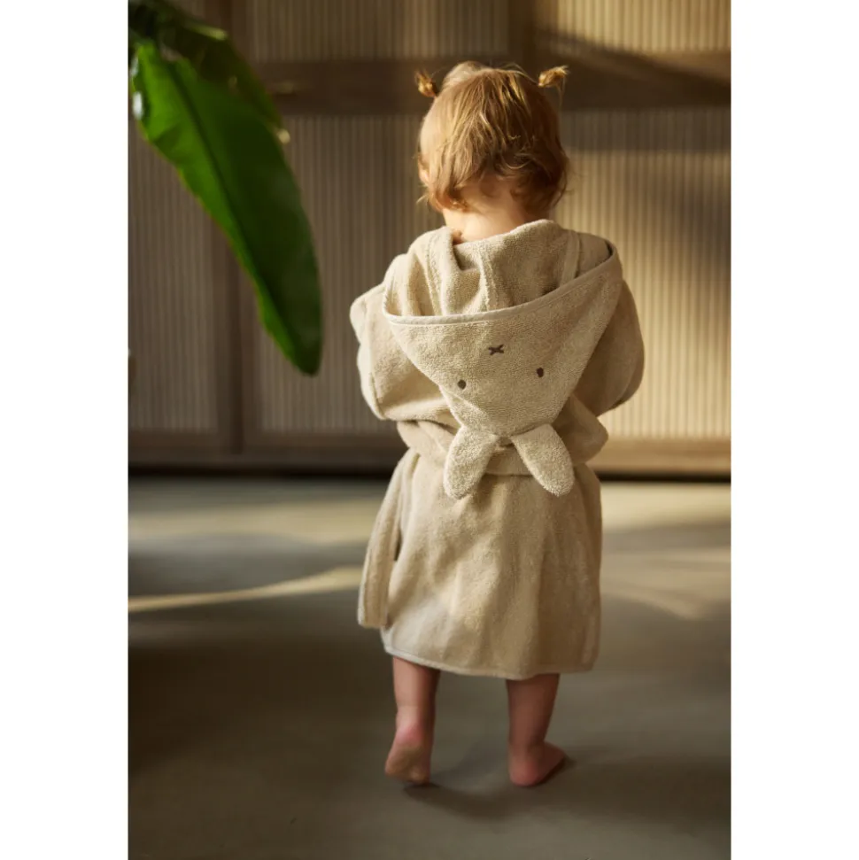 Peignoir éponge 1-2 ans miffy warm sand