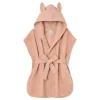 Peignoir éponge 0-2 ans mocha