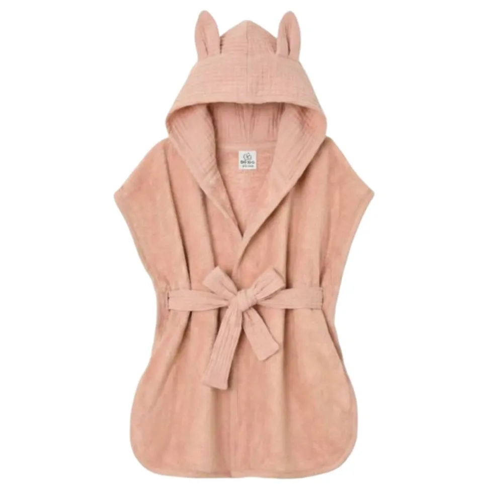 Peignoir éponge 2-4 ans mocha