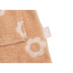 Peignoir éponge enfant jacquard flower 1-2 ans