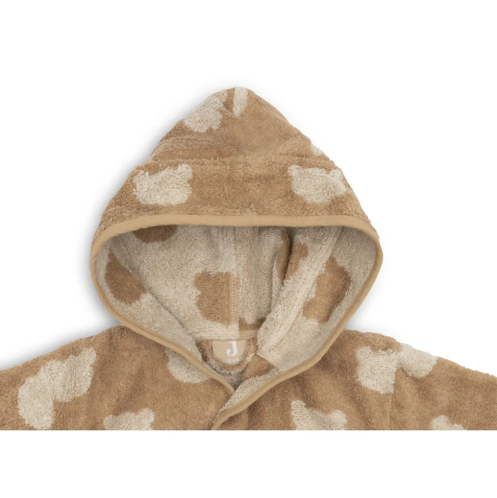 Peignoir éponge enfant jacquard teddy bear 1-2 ans