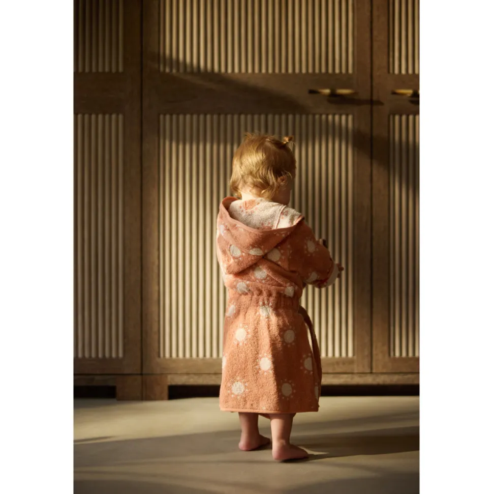 Peignoir éponge enfant jacquard sun 1-2 ans