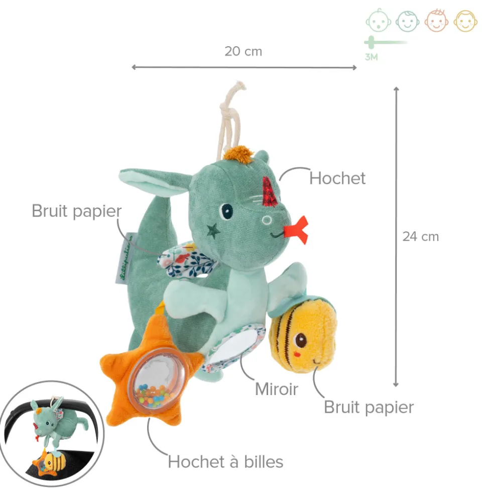 Peluche acti-nomade joe