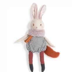 Peluche après la pluie - grand lapin plume