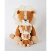Peluche babou medium en veloudoux caramel