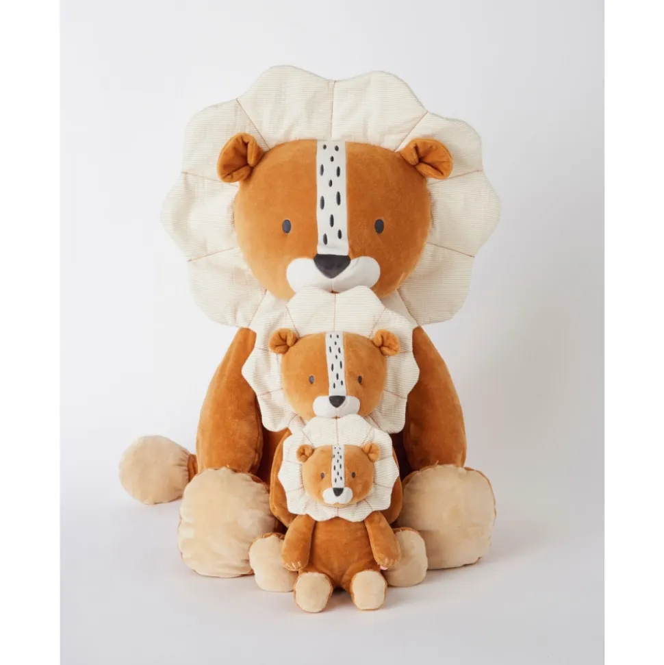 Peluche babou medium en veloudoux caramel