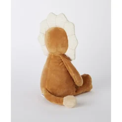 Peluche babou medium en veloudoux caramel