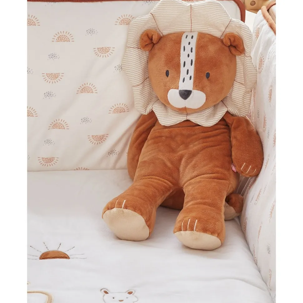 Peluche babou medium en veloudoux caramel