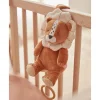 Peluche babou mini musicale en veloudoux caramel