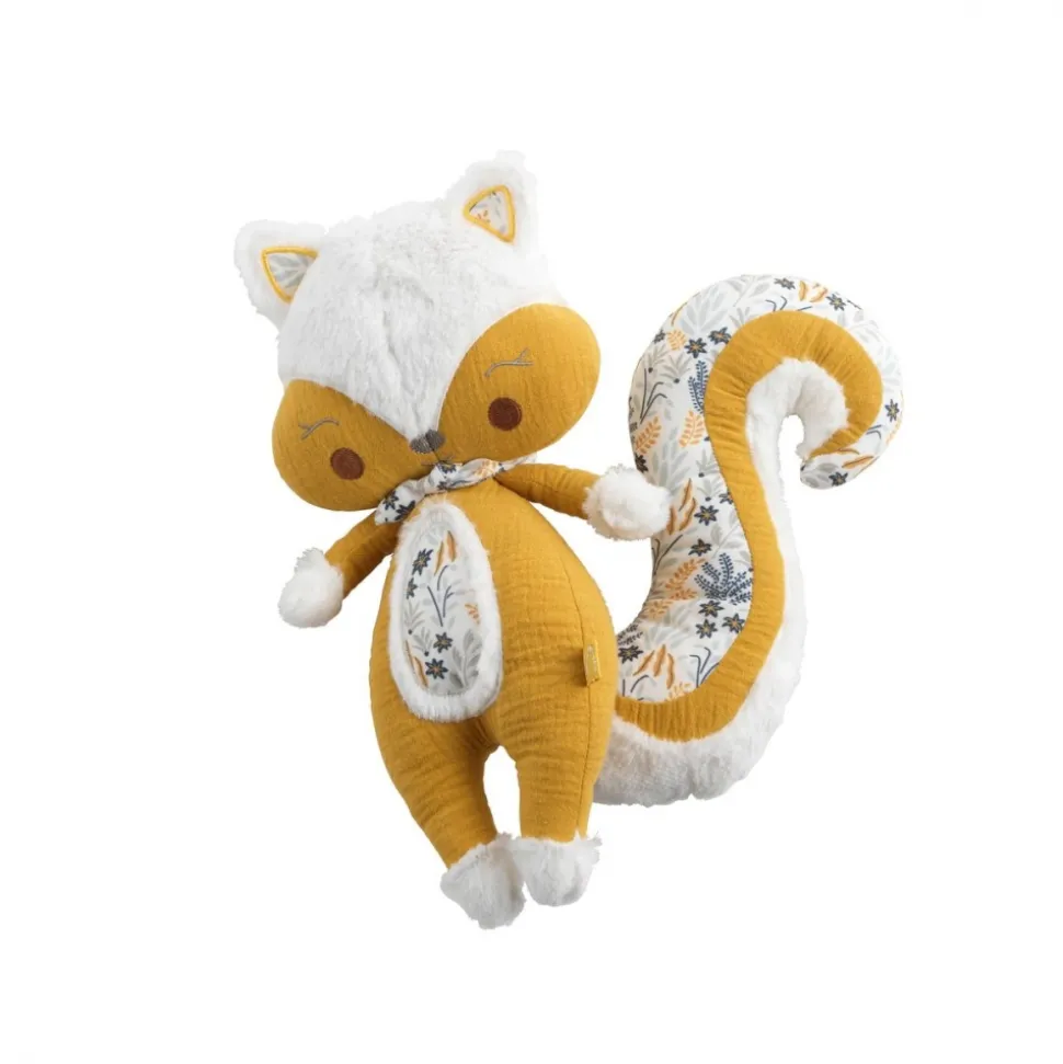 Peluche bébé ecureuil promenons nous