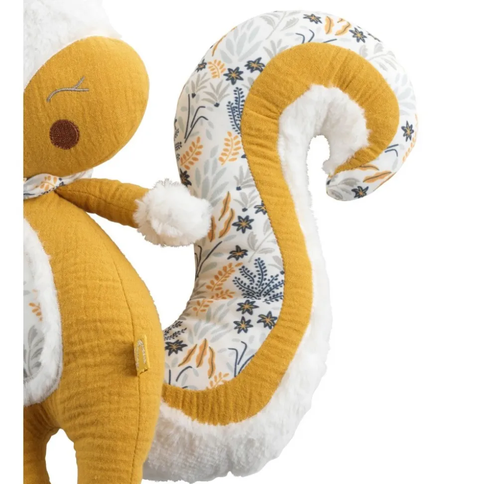 Peluche bébé ecureuil promenons nous