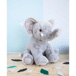 Peluche bébé elephant'dou 25 cm