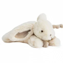 Peluche bébé lapin bonbon 20 cm taupe