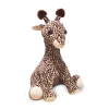 Peluche bébé lisi la girafe naturelle xxl 100 cm
