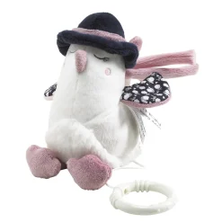 Peluche bébé mini musical miss fleur de lune