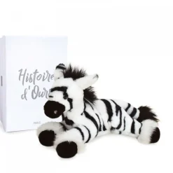 Peluche bébé zephir le zebre 25 cm