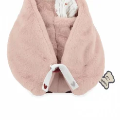 Peluche à bisous pingouin rose