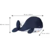 Peluche bouillotte baleine medium