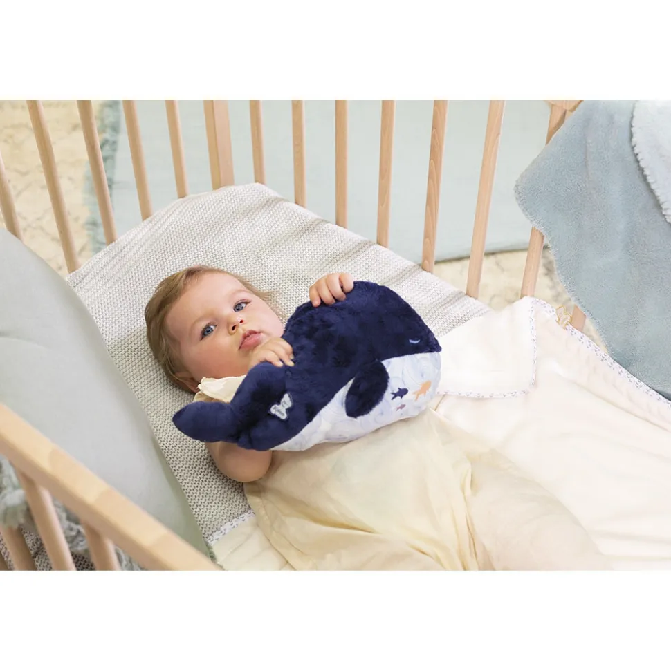 Peluche bouillotte baleine medium