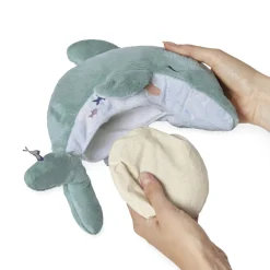 Peluche bouillotte dauphin medium