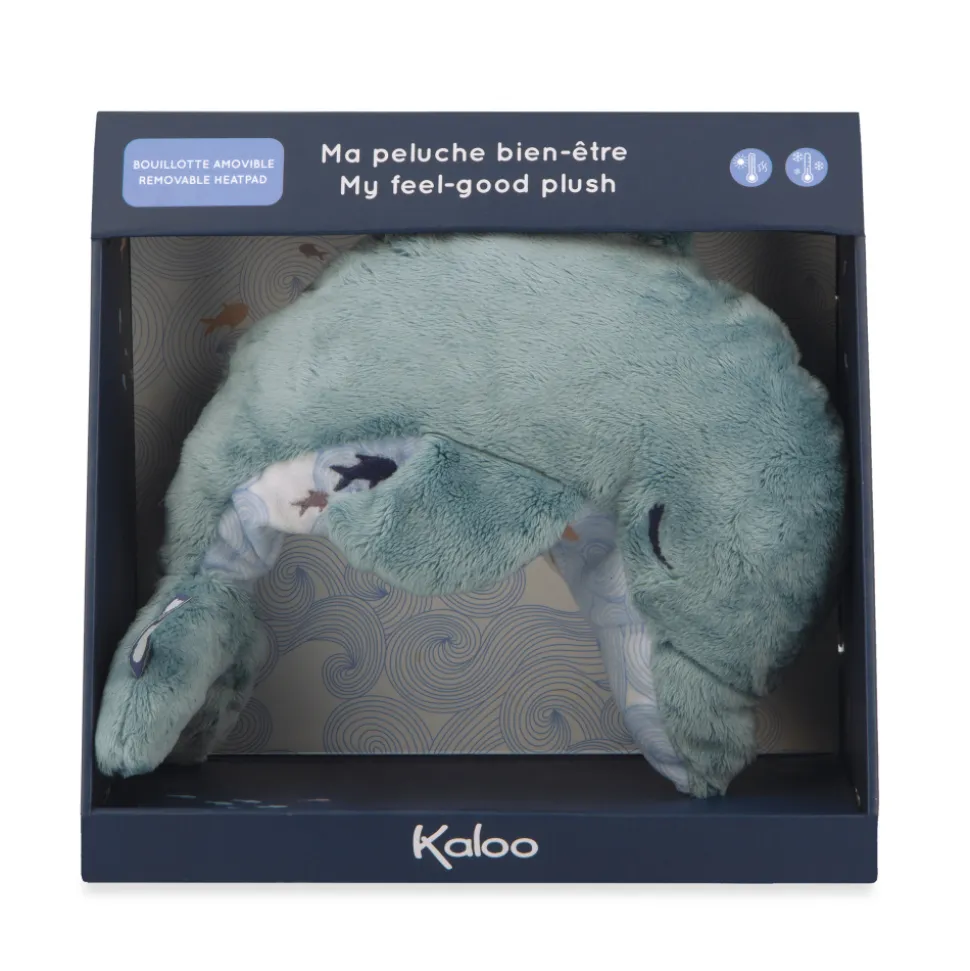 Peluche bouillotte dauphin medium