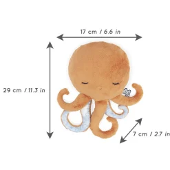 Peluche bouillotte poulpe medium