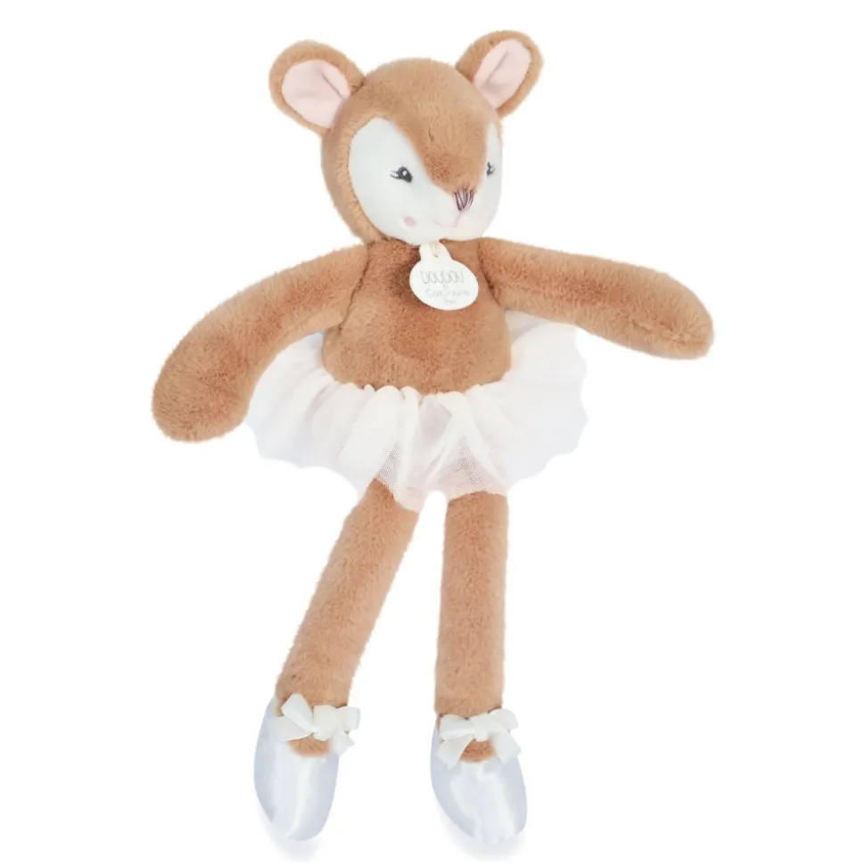 Peluche 30 cm mon doudou ballerine faon