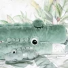 Peluche croco vert 100cm