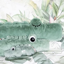 Peluche croco vert 100cm