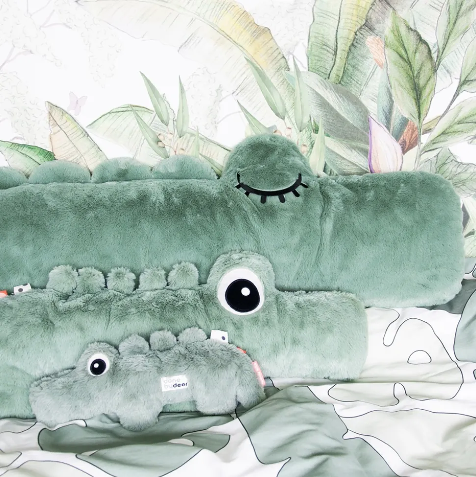 Peluche croco vert 100cm
