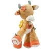 Peluche d'activité 45cm mila la vache
