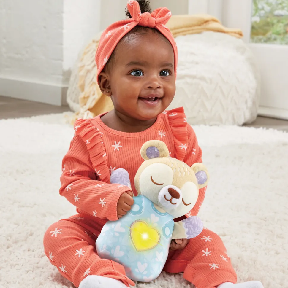 Peluche d'activité mon ourson lumi dodo
