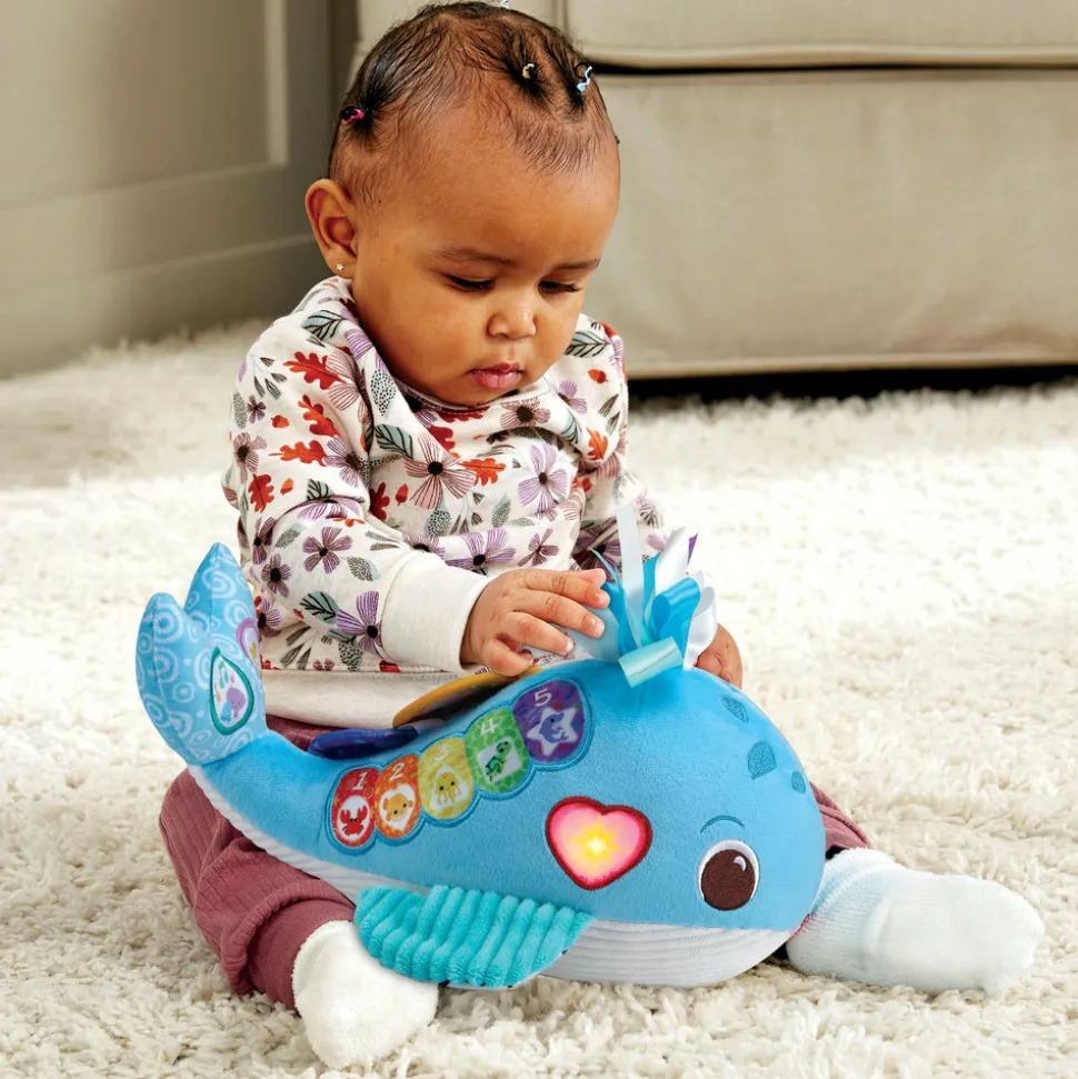 Peluche d'activité océane, ma baleine musicale