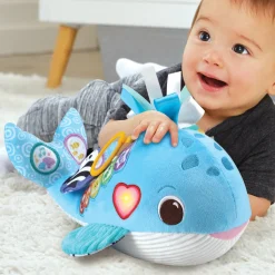 Peluche d'activité océane, ma baleine musicale