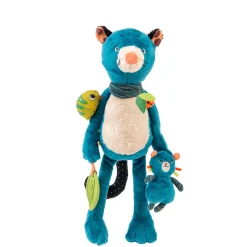 Peluche d'activités dans la jungle - panthère