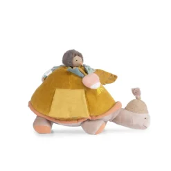 Peluche d'activités géante trois petits lapins - tortue