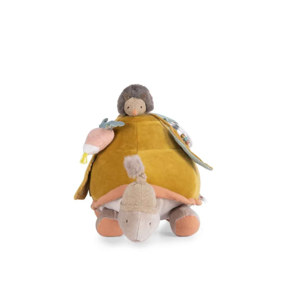 Peluche d'activités géante trois petits lapins - tortue